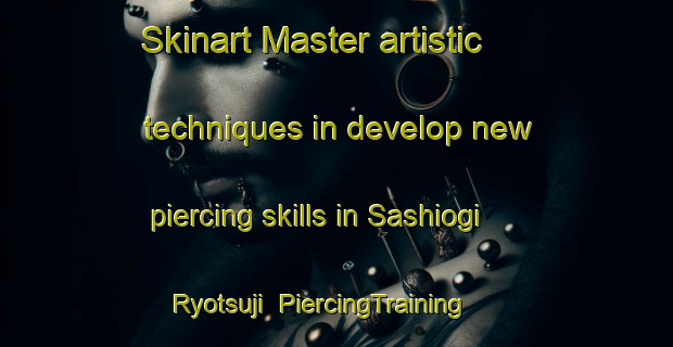 Skinart Master artistic techniques in develop new piercing skills in Sashiogi Ryotsuji | PiercingTraining | PiercingClasses | SkinartTraining-Japan
