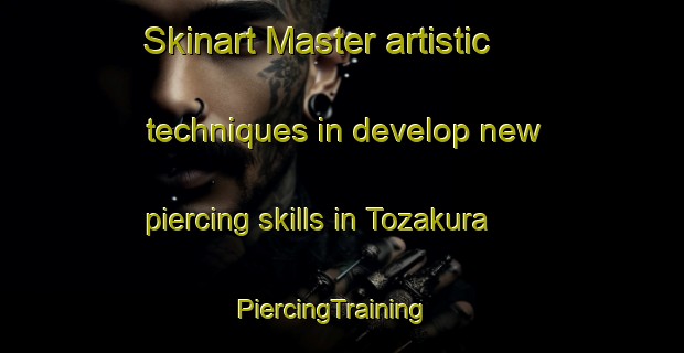 Skinart Master artistic techniques in develop new piercing skills in Tozakura | PiercingTraining | PiercingClasses | SkinartTraining-Japan