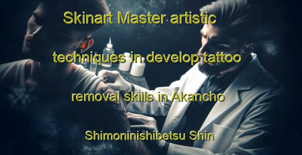 Skinart Master artistic techniques in develop tattoo removal skills in Akancho Shimoninishibetsu Shin | RemovalTraining | RemovalClasses | SkinartTraining-Japan