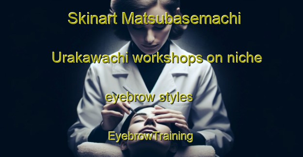 Skinart Matsubasemachi Urakawachi workshops on niche eyebrow styles | EyebrowTraining | EyebrowClasses | SkinartTraining-Japan