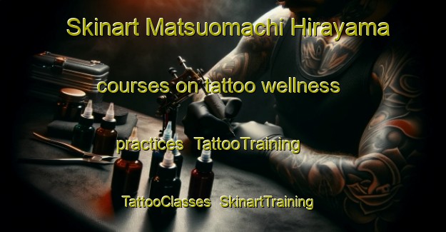 Skinart Matsuomachi Hirayama courses on tattoo wellness practices | TattooTraining | TattooClasses | SkinartTraining-Japan