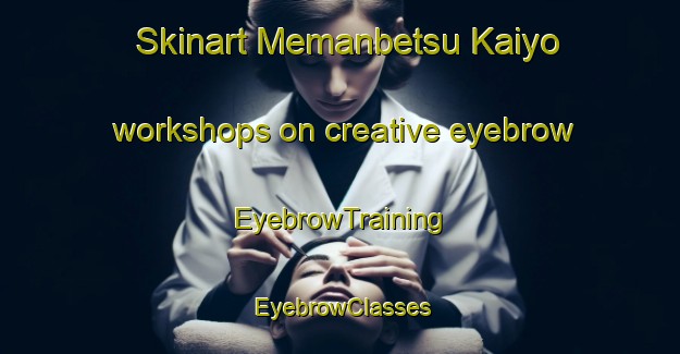 Skinart Memanbetsu Kaiyo workshops on creative eyebrow | EyebrowTraining | EyebrowClasses | SkinartTraining-Japan