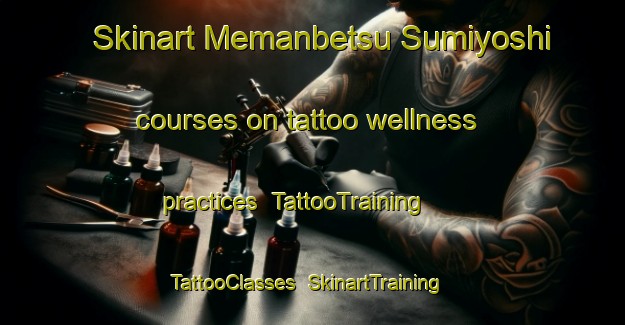 Skinart Memanbetsu Sumiyoshi courses on tattoo wellness practices | TattooTraining | TattooClasses | SkinartTraining-Japan