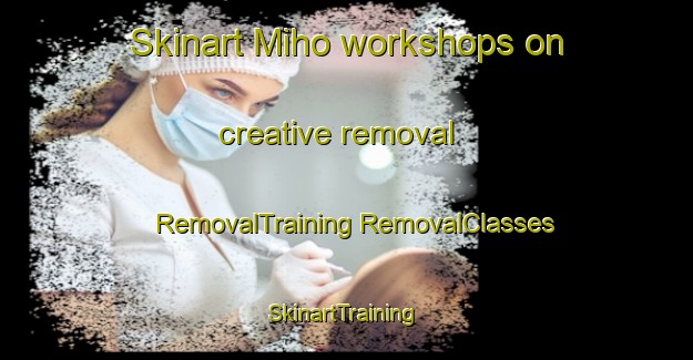 Skinart Miho workshops on creative removal | #RemovalTraining #RemovalClasses #SkinartTraining-Japan