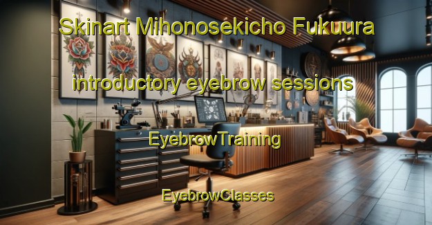 Skinart Mihonosekicho Fukuura introductory eyebrow sessions | EyebrowTraining | EyebrowClasses | SkinartTraining-Japan