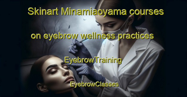 Skinart Minamiaoyama courses on eyebrow wellness practices | EyebrowTraining | EyebrowClasses | SkinartTraining-Japan