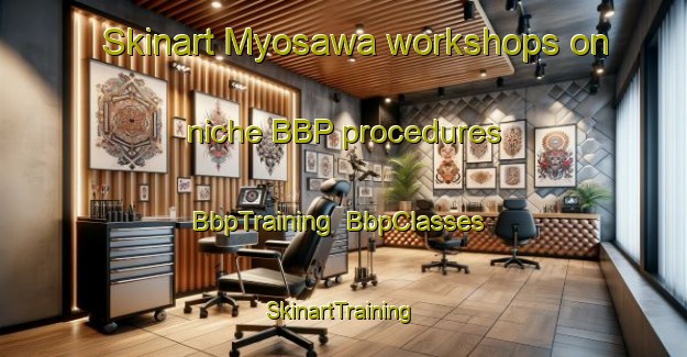 Skinart Myosawa workshops on niche BBP procedures | BbpTraining | BbpClasses | SkinartTraining-Japan