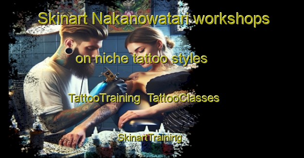 Skinart Nakanowatari workshops on niche tattoo styles | TattooTraining | TattooClasses | SkinartTraining-Japan