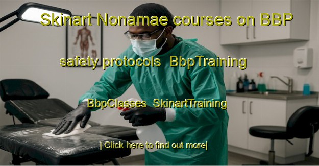Skinart Nonamae courses on BBP safety protocols | BbpTraining | BbpClasses | SkinartTraining-Japan