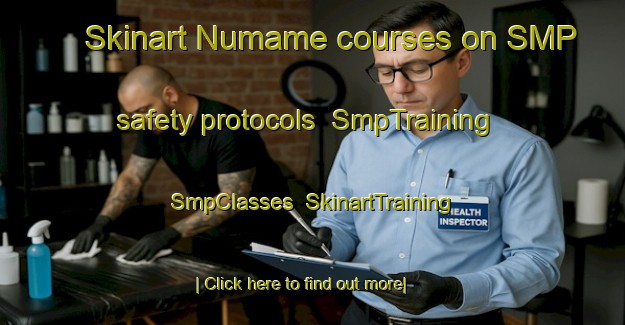 Skinart Numame courses on SMP safety protocols | SmpTraining | SmpClasses | SkinartTraining-Japan