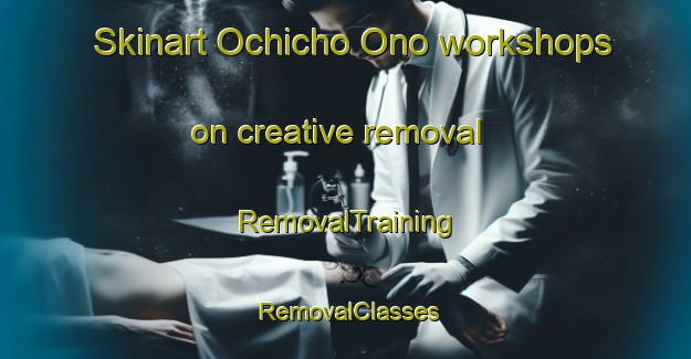 Skinart Ochicho Ono workshops on creative removal | RemovalTraining | RemovalClasses | SkinartTraining-Japan