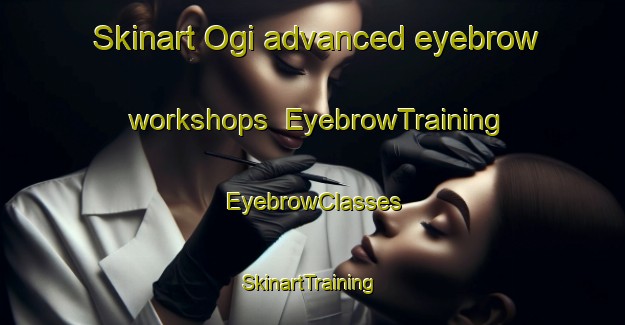 Skinart Ogi advanced eyebrow workshops | EyebrowTraining | EyebrowClasses | SkinartTraining-Japan