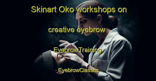 Skinart Oko workshops on creative eyebrow | EyebrowTraining | EyebrowClasses | SkinartTraining-Japan