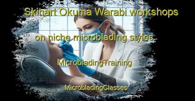 Skinart Okuma Warabi workshops on niche microblading styles | MicrobladingTraining | MicrobladingClasses | SkinartTraining-Japan