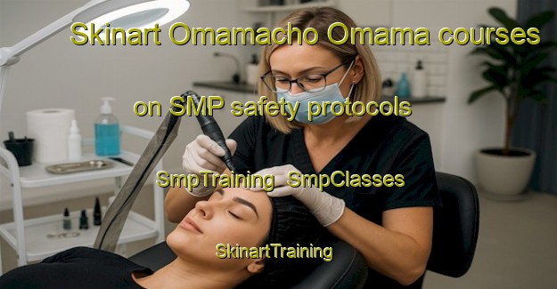 Skinart Omamacho Omama courses on SMP safety protocols | SmpTraining | SmpClasses | SkinartTraining-Japan