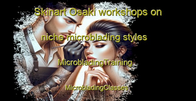 Skinart Osaki workshops on niche microblading styles | MicrobladingTraining | MicrobladingClasses | SkinartTraining-Japan