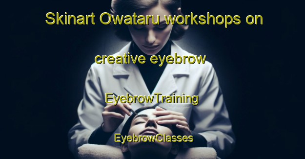 Skinart Owataru workshops on creative eyebrow | EyebrowTraining | EyebrowClasses | SkinartTraining-Japan