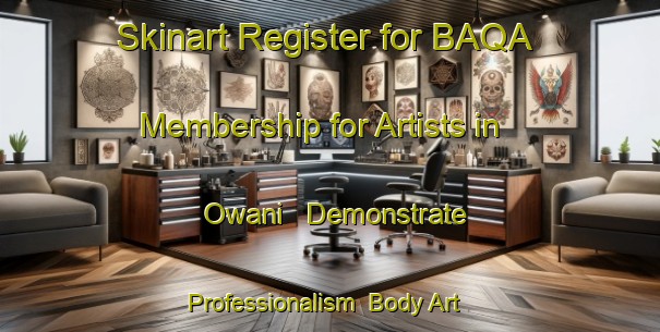 Skinart Register for BAQA Membership for Artists in Owani - Demonstrate Professionalism | Body Art Qualification Authority | BAQA-Japan