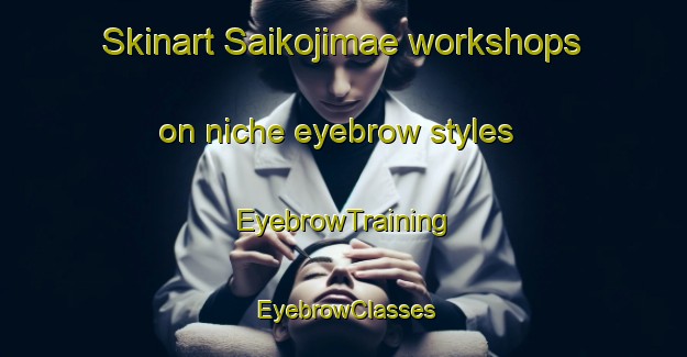 Skinart Saikojimae workshops on niche eyebrow styles | EyebrowTraining | EyebrowClasses | SkinartTraining-Japan