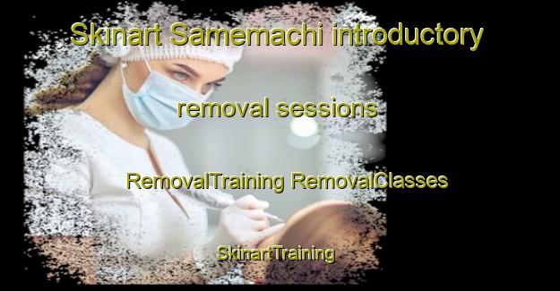 Skinart Samemachi introductory removal sessions | #RemovalTraining #RemovalClasses #SkinartTraining-Japan