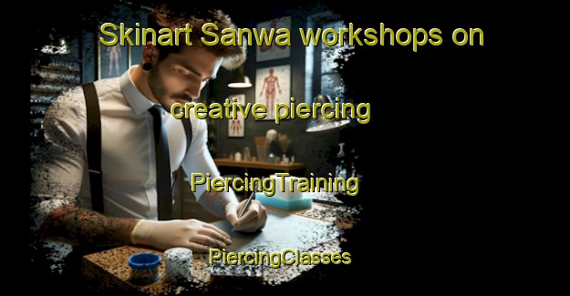 Skinart Sanwa workshops on creative piercing | PiercingTraining | PiercingClasses | SkinartTraining-Japan
