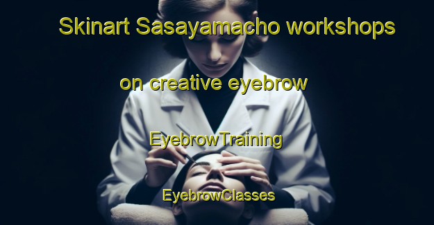 Skinart Sasayamacho workshops on creative eyebrow | EyebrowTraining | EyebrowClasses | SkinartTraining-Japan