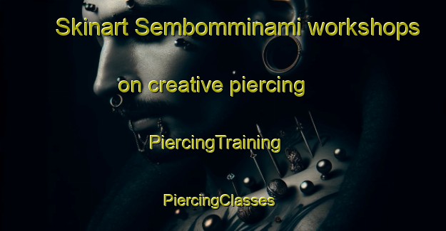 Skinart Sembomminami workshops on creative piercing | PiercingTraining | PiercingClasses | SkinartTraining-Japan