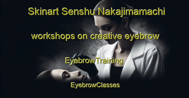 Skinart Senshu Nakajimamachi workshops on creative eyebrow | EyebrowTraining | EyebrowClasses | SkinartTraining-Japan