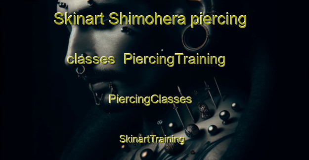 Skinart Shimohera piercing classes | PiercingTraining | PiercingClasses | SkinartTraining-Japan