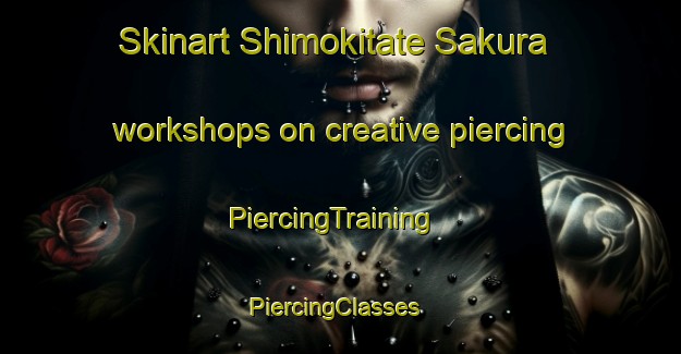 Skinart Shimokitate Sakura workshops on creative piercing | PiercingTraining | PiercingClasses | SkinartTraining-Japan