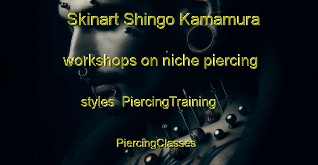 Skinart Shingo Kamamura workshops on niche piercing styles | PiercingTraining | PiercingClasses | SkinartTraining-Japan