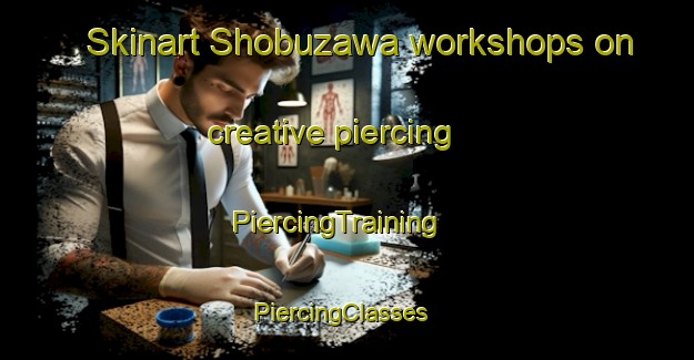 Skinart Shobuzawa workshops on creative piercing | PiercingTraining | PiercingClasses | SkinartTraining-Japan