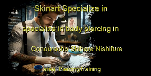 Skinart Specialize in specialize in body piercing in Gonouracho Shihara Nishifure area | PiercingTraining | PiercingClasses | SkinartTraining-Japan