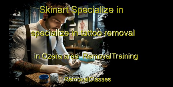 Skinart Specialize in specialize in tattoo removal in Ozera area | RemovalTraining | RemovalClasses | SkinartTraining-Japan