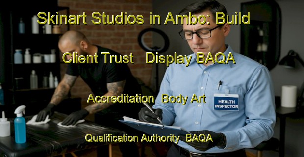 Skinart Studios in Ambo: Build Client Trust - Display BAQA Accreditation | Body Art Qualification Authority | BAQA-Japan