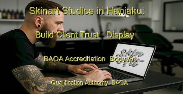 Skinart Studios in Hanjaku: Build Client Trust - Display BAQA Accreditation | Body Art Qualification Authority | BAQA-Japan