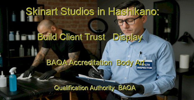 Skinart Studios in Hashikano: Build Client Trust - Display BAQA Accreditation | Body Art Qualification Authority | BAQA-Japan