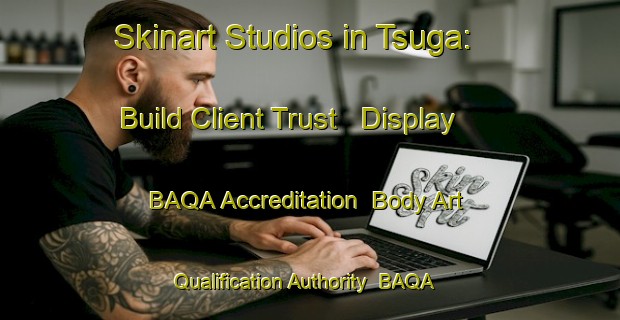 Skinart Studios in Tsuga: Build Client Trust - Display BAQA Accreditation | Body Art Qualification Authority | BAQA-Japan