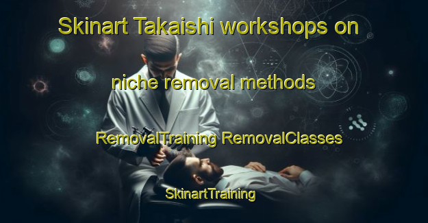 Skinart Takaishi workshops on niche removal methods | #RemovalTraining #RemovalClasses #SkinartTraining-Japan