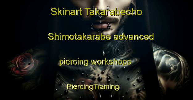 Skinart Takarabecho Shimotakarabe advanced piercing workshops | PiercingTraining | PiercingClasses | SkinartTraining-Japan