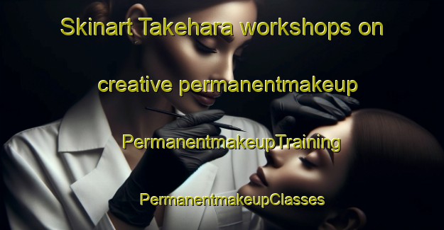 Skinart Takehara workshops on creative permanentmakeup | #PermanentmakeupTraining #PermanentmakeupClasses #SkinartTraining-Japan