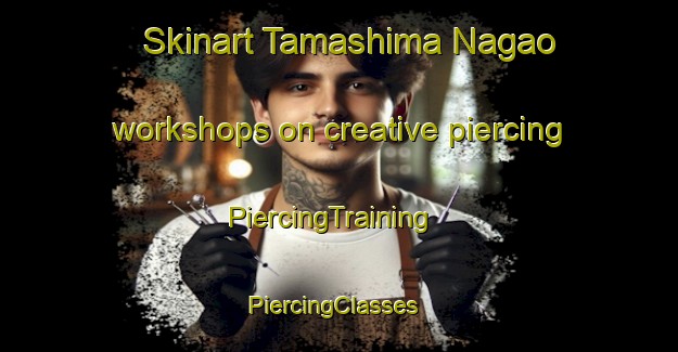 Skinart Tamashima Nagao workshops on creative piercing | PiercingTraining | PiercingClasses | SkinartTraining-Japan