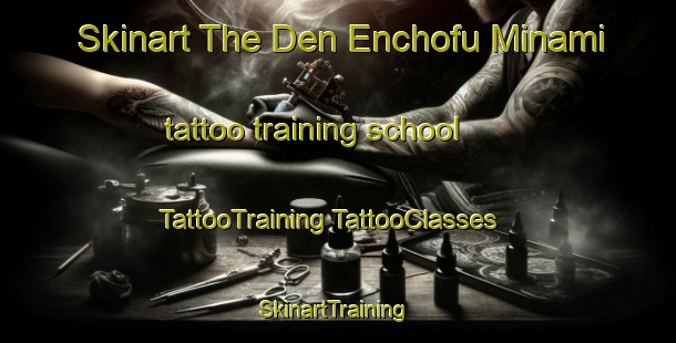 Skinart The Den Enchofu Minami tattoo training school | #TattooTraining #TattooClasses #SkinartTraining-Japan