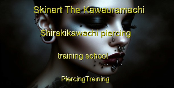 Skinart The Kawauramachi Shirakikawachi piercing training school | #PiercingTraining #PiercingClasses #SkinartTraining-Japan