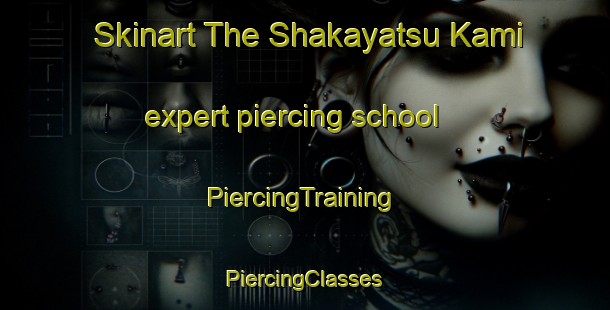 Skinart The Shakayatsu Kami expert piercing school | #PiercingTraining #PiercingClasses #SkinartTraining-Japan