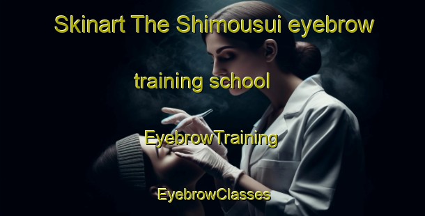 Skinart The Shimousui eyebrow training school | EyebrowTraining | EyebrowClasses | SkinartTraining-Japan