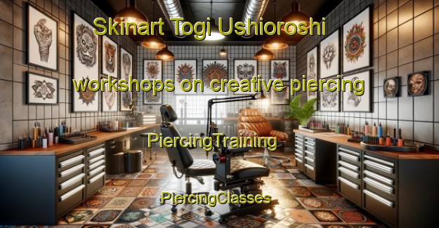 Skinart Togi Ushioroshi workshops on creative piercing | PiercingTraining | PiercingClasses | SkinartTraining-Japan