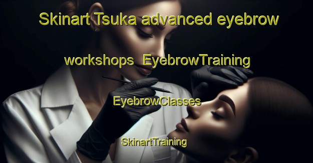 Skinart Tsuka advanced eyebrow workshops | EyebrowTraining | EyebrowClasses | SkinartTraining-Japan