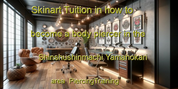 Skinart Tuition in how to become a body piercer in the Shinshushinmachi Yamahokari area | PiercingTraining | PiercingClasses | SkinartTraining-Japan