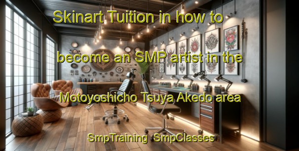 Skinart Tuition in how to become an SMP artist in the Motoyoshicho Tsuya Akedo area | SmpTraining | SmpClasses | SkinartTraining-Japan